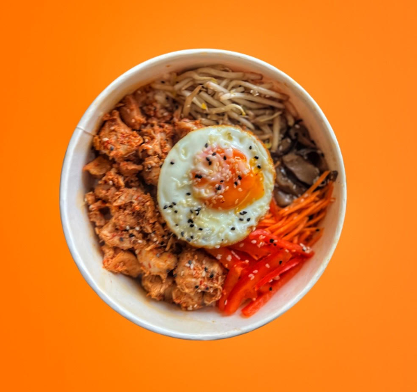.BIBIMBAP z kurczakiem bulgogi