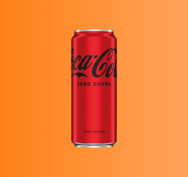 .Coca-Cola zero 0,33l.